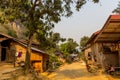 Remote rural ethnic village Laos