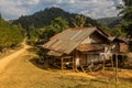 Ban Na village near Muang Ngoi Neua, La Royalty Free Stock Photo