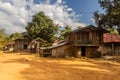 Ban Na village near Muang Ngoi Neua, La Royalty Free Stock Photo