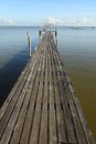 Bana Wooden Bridge is a wooden bridge that was created through the cooperation of the community.