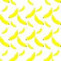 Banan background square design template vector
