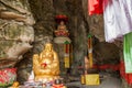 Banan District, Chongqing City, East River Springs five cloth Buddha Buddha Cave