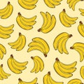 BANANA FRUIT SEAMLESS PATTERN