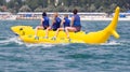 Banana boat Royalty Free Stock Photo