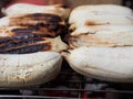 Banana broil Royalty Free Stock Photo