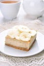 Banana cheese cake