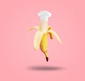 Banana Chef. Modern food concept Royalty Free Stock Photo