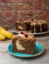 Banana circle cake