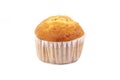 Banana cup cake or banana muffin Royalty Free Stock Photo