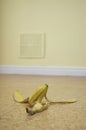 Banana Danger! Royalty Free Stock Photo