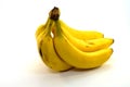 Banana diet consisting of six bananas Royalty Free Stock Photo