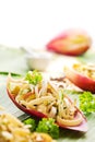 Banana flower salad Royalty Free Stock Photo