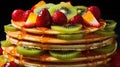 banana fruit pancake food