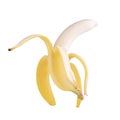 banana isolated on a white background