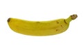 Banana isolated on white background Royalty Free Stock Photo