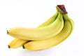 Banana isolated white background Royalty Free Stock Photo