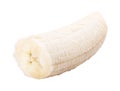 Banana isolated on white background. Clipping path Royalty Free Stock Photo