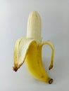 Banana isolates on white background