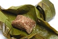 Banana leaf wrapped rice