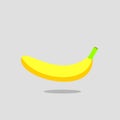 Banana only without lines Royalty Free Stock Photo