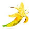 Banana logotype concepts, fruit logo Royalty Free Stock Photo