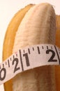 Banana macro with tape measure