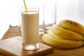 Banana milkshake