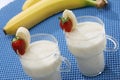 Banana milkshake Royalty Free Stock Photo