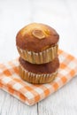 Banana muffin cake