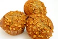 Banana Muffin With Waluts Royalty Free Stock Photo