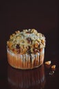 Banana Nut Muffin Royalty Free Stock Photo