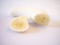 Banana - Pealed and Sliced Royalty Free Stock Photo