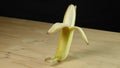 Banana Peel Being Removed In Time Lapse