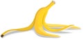 Banana peel Royalty Free Stock Photo