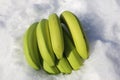 Banana raw green -banana protein shake or slush