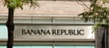 Banana Republic fashion store in 5th Avenue in NYC. Royalty Free Stock Photo