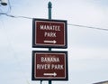 Manatee Park, Banana River Park, Cape Canaveral Florida