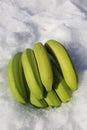Banana raw green -banana protein shake or slush