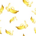 Banana seamless pattern