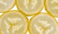 Banana slices Royalty Free Stock Photo