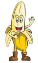Banana Smile Royalty Free Stock Photo