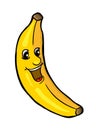 Banana with smile