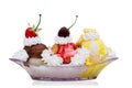 Banana Split Royalty Free Stock Photo
