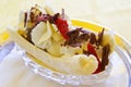 Banana split Royalty Free Stock Photo