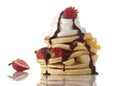 Banana Split Pancakes