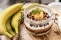 Banana Toffee Jar Dessert