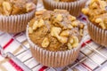 Banana Walnut and Chia Seed Muffins Royalty Free Stock Photo