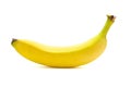 Banana on white background Royalty Free Stock Photo