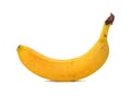 Banana white background Royalty Free Stock Photo