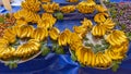 Bananas Fruit Market Stall Royalty Free Stock Photo